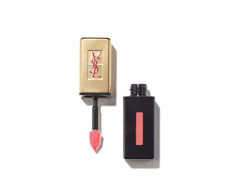 ysl glossy lip stain coralle aquatique|Yves Saint Laurent Rouge Pur Couture Glossy Stain 7 Corail .